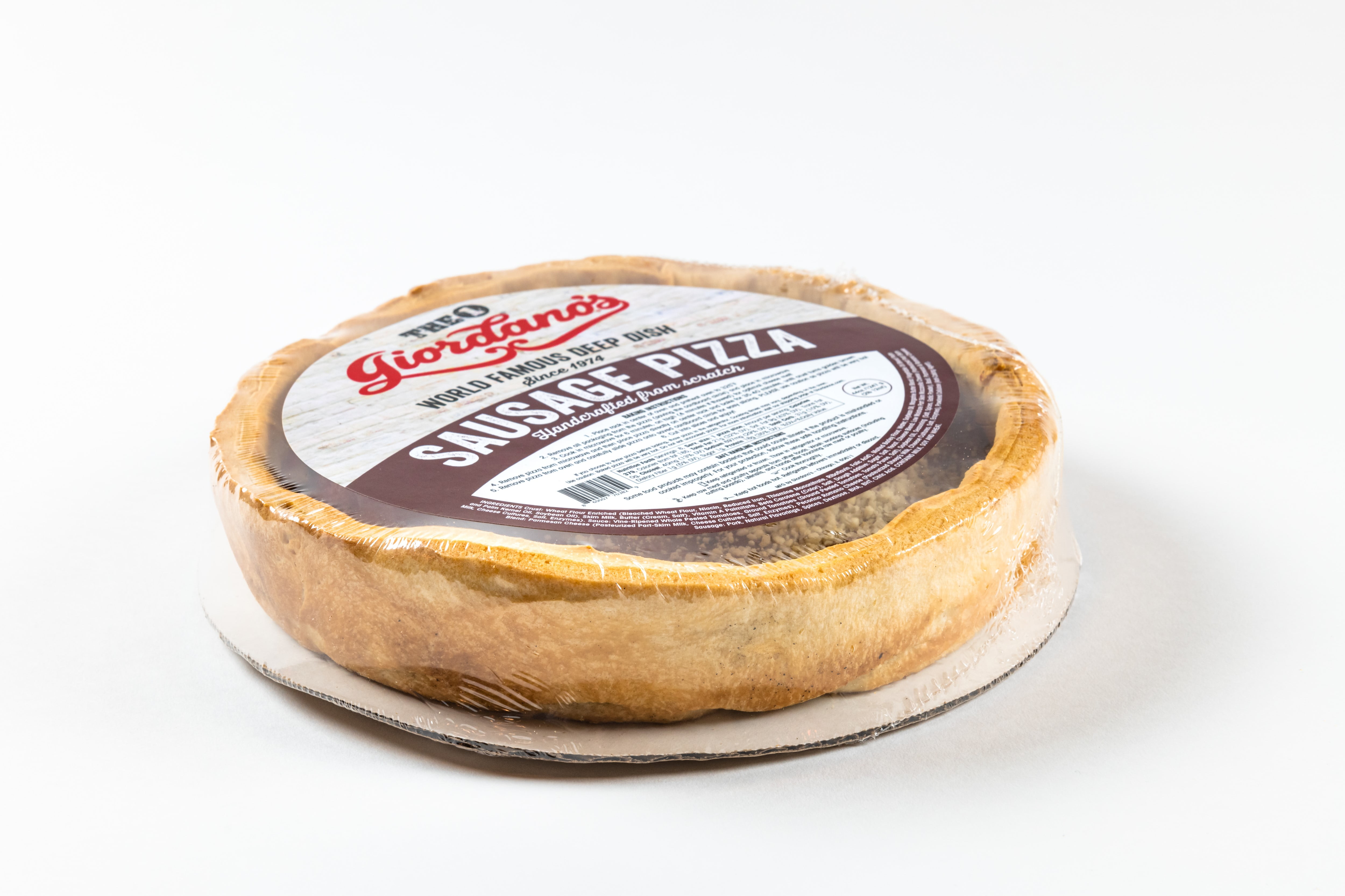 Giordano's Stuffed Chicago Deep Dish Frozen Pizza 10", 2 pack (Cheese