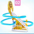 thumbnail image 4 of Climbing Stairs Toy Small Duck Cute Brain Exercise Educational Slider Rail Family Interaction Toy 3 Ducks, 4 of 4