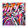 thumbnail image 1 of Bike Riders Expressionism - Canvas, 1 of 10