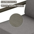 thumbnail image 6 of POCASSY Patio Chair Set of 2, Outdoor Porch Chairs with All Weather Wicker and Thick Cushions for Porch, Garden and Balcony, Gray, 6 of 6