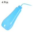 thumbnail image 3 of Uxcell 480mL Squeeze Washing Bottle Succulent Watering Spout, Blue 4 Pack, 3 of 5