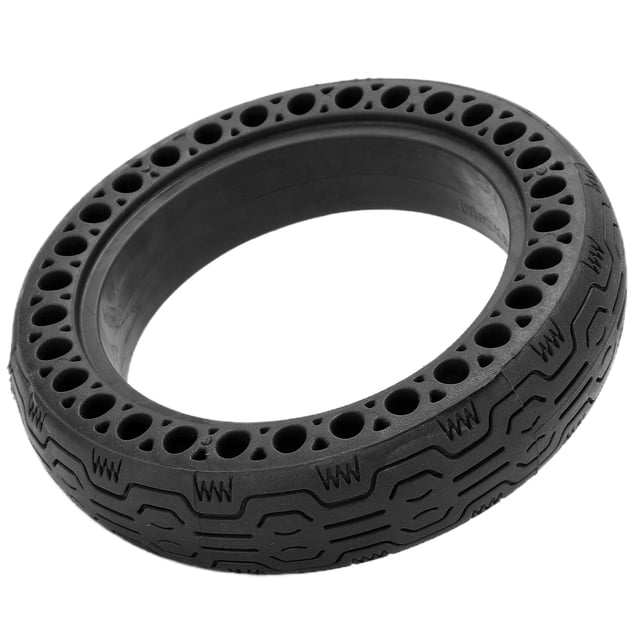 Hollow Tyre Anti Puncture Solid Tyre, Electric Scooter Hollow Solid Tyre Flexible Durable Non Inflatable Excellent High Strength for M365 Electric Scooter