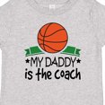 thumbnail image 4 of Inktastic Basketball My Daddy is the Coach Boys or Girls Baby T-Shirt, 4 of 5