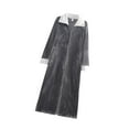 thumbnail image 4 of Abbraccia Sweatshirt Homewear Winter Loungewear Zipper Lounger Robe Men, 4 of 9