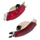 thumbnail image 1 of 1 par de luces antiniebla del parachoques trasero del coche (izquierdo + derecho) Lámpara de freno y parada LR043985 LR043983 para Land Sport L494 2014-2022, 1 of 5