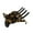 Tokyo, variant on French Amie Scoop Medium Celluloid Handmade Hair Side Slider Beak Jaw Claw Clip