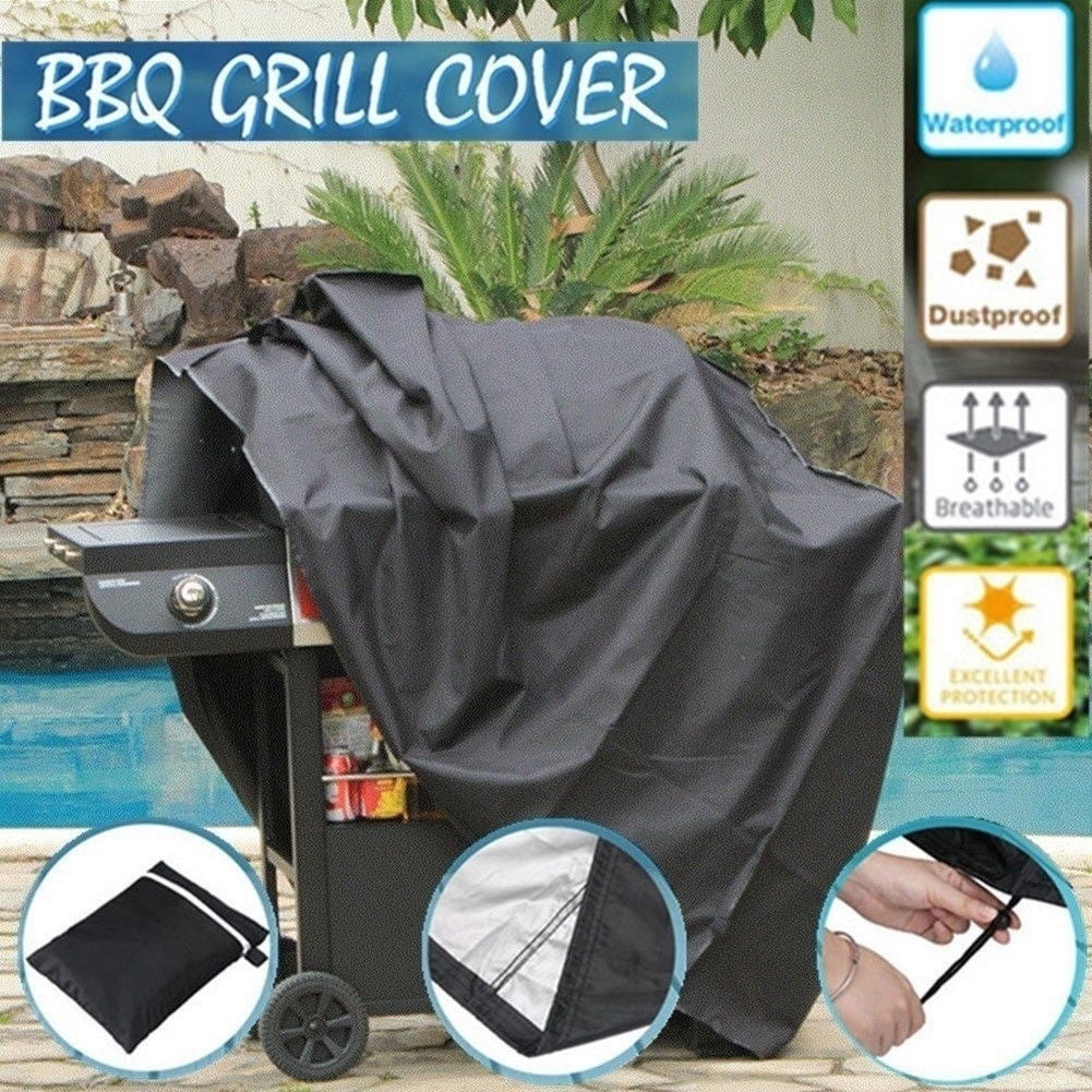 S/ M/ L/ XL BBQ Cover Waterproof Barbecue Covers Garden Patio Grill Protector