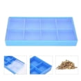 thumbnail image 4 of Boîte de rangement en plastique à 8 compartiments, organiseur de bijoux, boîtier pour montres, conteneur pour outils, 4 of 4