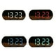 thumbnail image 2 of Toystoory Reloj despertador digital Relojes de espejo LED silenciosos Hora electrónica multifunción con pantalla de temperatura Lámpara de Decoración del hogar, 2 of 6