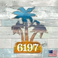 thumbnail image 4 of Palm Coastal Trees House Number Sign by G. DeBrekht | Coastal Sea-Life D�cor - MA8198415, 4 of 8