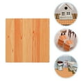thumbnail image 6 of MRLESS 36pcs Miniature Dollhouse Wood Floor Tiles Realistic Flooring for Mini House Accessories and Dollhouse Furniture Decoration, 6 of 8
