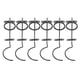thumbnail image 3 of 6 Pcs Metal Wall Wine Mount Red Wine Bottle Organizer Metal Wine Wall Racks Wine Bottles Storage Rack Wine Storage Shelf, 3 of 3