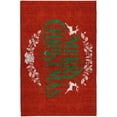 thumbnail image 2 of Addison Rugs Dream Shag Premium Machine Washable Transitional Wreath Ruby Rectangle Rug, 5' x 7'6", 2 of 8