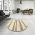 thumbnail image 4 of Ahgly Company Machine Washable Indoor Rectangle Contemporary Gold Area Rugs, 2' x 4', 4 of 7