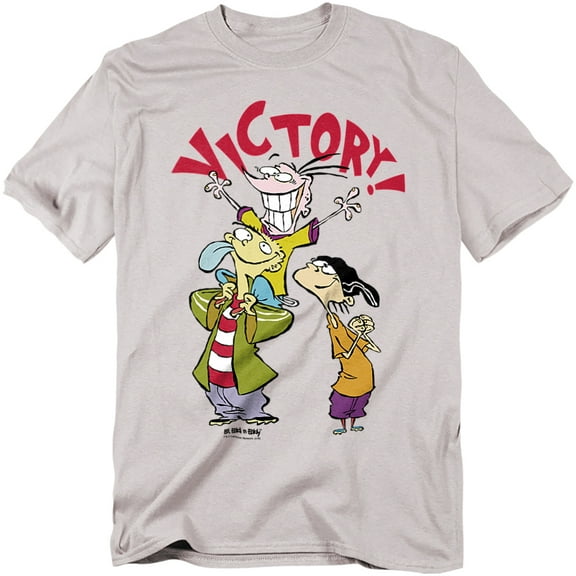 Ed, Edd N Eddy Men's Victory T-shirt Silver
