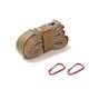 thumbnail image 1 of Soidarity Cuerda para colgar en la tienda, toldo de extensión, gancho para ropa, cordón portátil ajustable para mochilero, correa de pesca con hebillas carpas Caqui Soidarity OD020156-04, 1 of 6