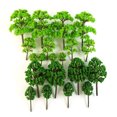 thumbnail image 1 of Amdohai Arbres Modèles 1.6-4.7 Pouces Accessoires Miniatures Paysage Train Arbres Modèles 20 Pcs, 1 of 5