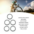 thumbnail image 3 of Bicycle Headset Spacers, 5Pcs Bike Handlebar Stem Spacers Threadless Aluminum Alloy Headset Stem Spacer Set Fit 28.6mm Forks 15MM, 3 of 8