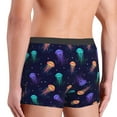 thumbnail image 5 of Fotbe Sea Jellyfish Men’s Total Support Pouch Boxer Briefs, X-Temp Cooling, Moisture-Wicking Underwear, Regular, Long-leg and Trunk-Large, 5 of 9