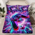 thumbnail image 2 of Castle Fairy Gradient Gamer Twin Sheet Sets for Boys Girls,Soccer Sport Bedding, 2 of 7