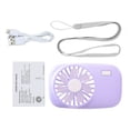 thumbnail image 3 of Bewildely ventilador USB portátil de 1 pieza, ventiladores de aire acondicionado plegables, ventilador de refrigeración de mano, ventilador Electrodomésticos violeta Bewildely HA6345-05B, 3 of 6