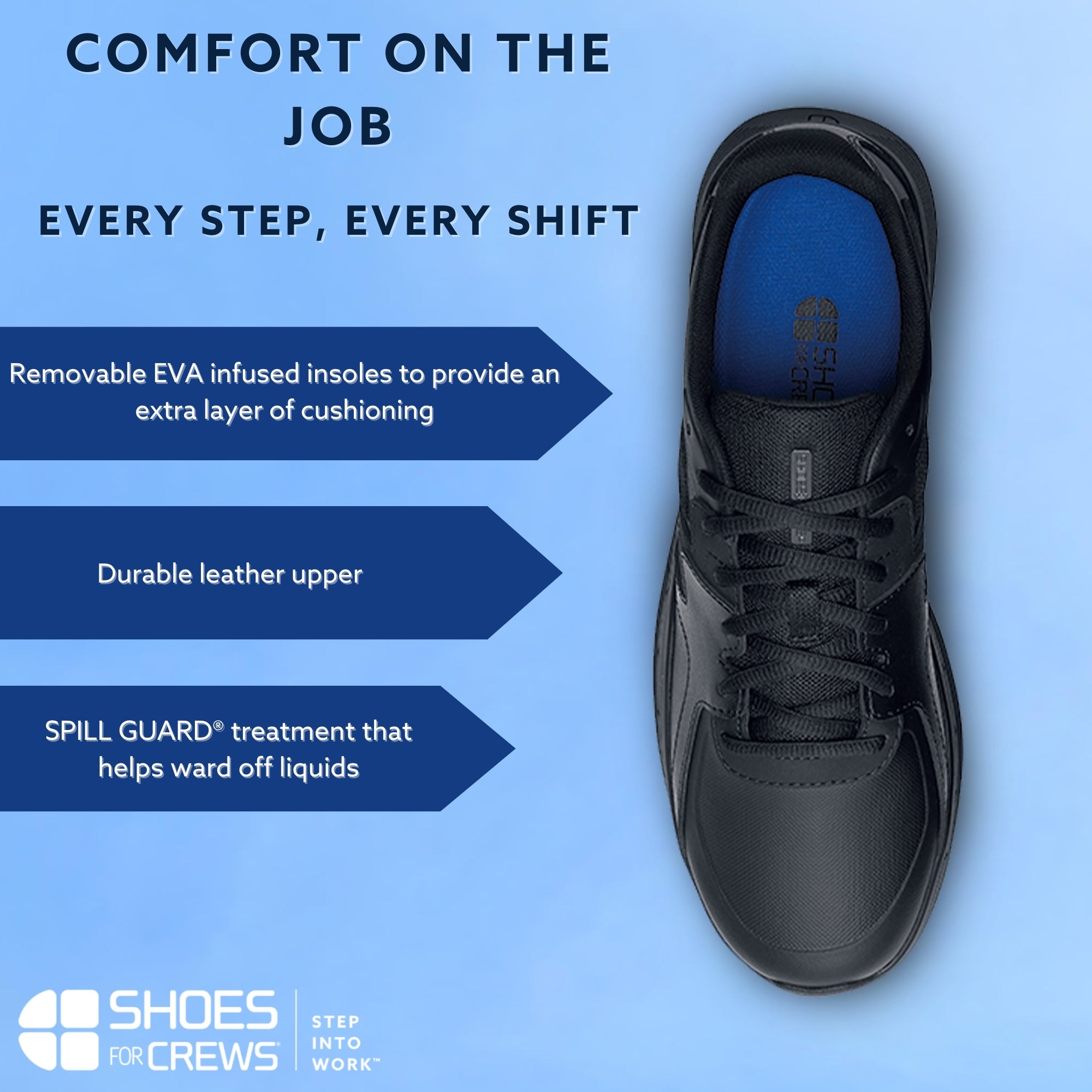 Shoes For Crews Condor II Men's Slip-Resistant Work Shoe photo 2