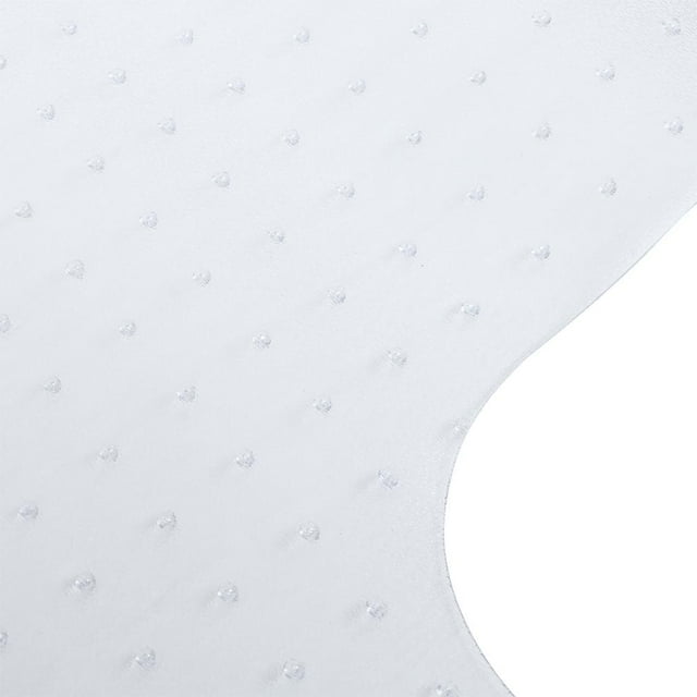 Transparent PVC Chair Mat for Home Office Carpet Floor with Stable Studded Bottom Floor Protector for Living Room, Study Room