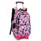 thumbnail image 1 of Mochila con ruedas para niñas, ideal para escuela primaria, secundaria y viajes., 1 of 7