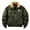 47 Army Green, variant on guisaled Men Winter Coats Fleece Lined Thick Warm Bomber Jackets Lapel Collar Zipper Multi Pockets Work Cargo Sherpa Jackets