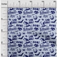 thumbnail image 2 of oneOone Viscose Jersey Light Blue Fabric Halloween Quilting Supplies Print Sewing Fabric By The Yard 60 Inch Wide, 2 of 4