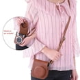 thumbnail image 5 of Vintage PU Leather Protective Camera Case Bag Pouch Cover Protector with Strap for Fujifilm Instax Mini 90 Instant Film Camera, 5 of 5