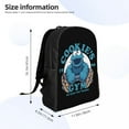 thumbnail image 4 of Custom Cookies Gym Laptop Backpack Men Women Basic Bookbag for School College Student Bags, 4 of 5