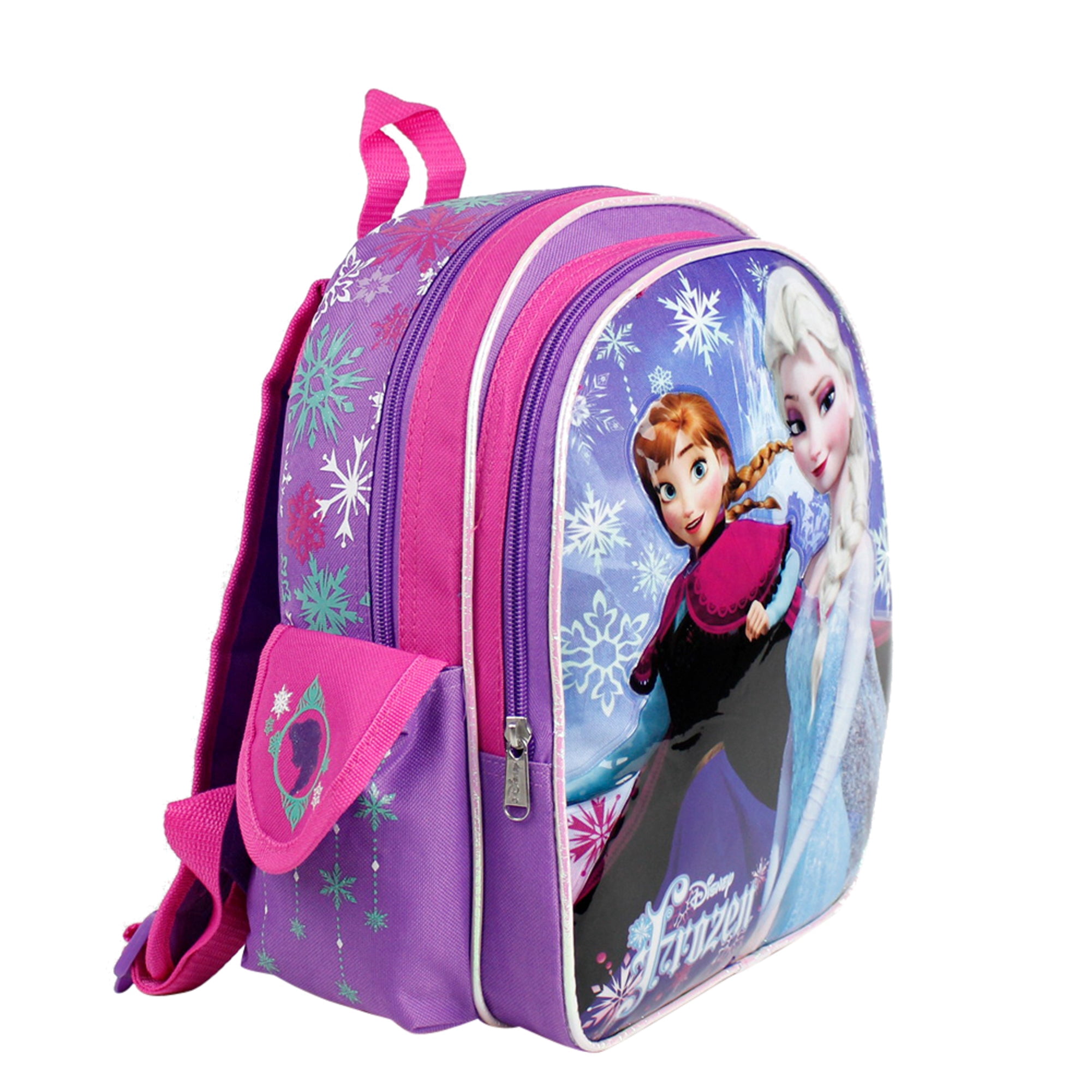 alipher kids backpack frozen mini desktop pink Anna and Elsa 2 Sided in Stylin Online or a playdate down the block Frozen Backpack with Lower Front