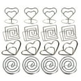 thumbnail image 1 of Miangastore Number Card Holder Plating Silver 4 Varieties x 5Pcs per Variety 1.38In, 1 of 8
