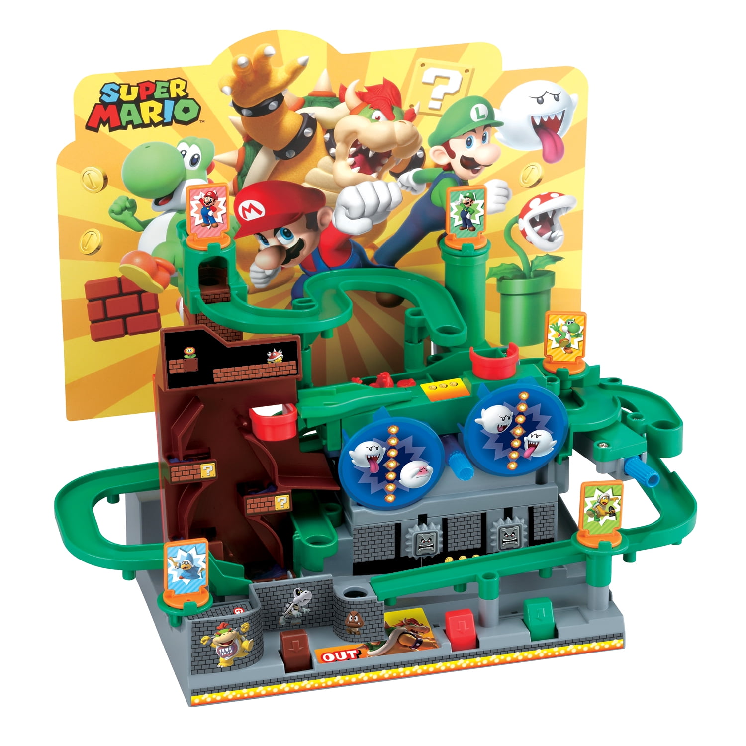 Super Mario Maze Game Deluxe from Epoch Single Player Tabletop Action Game for Ages 4+ 