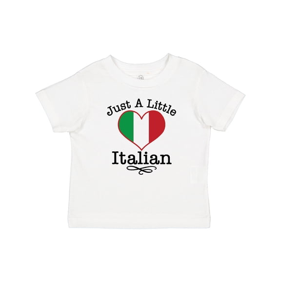 Inktastic Just a Little Italian Boys or Girls Baby T-Shirt
