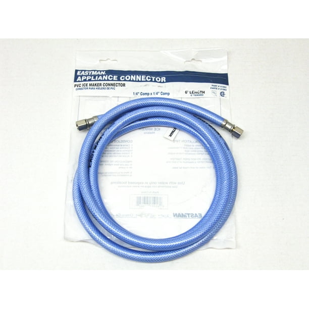 41062 72" Ice Maker Connector Water Supply Line 1/4 FIP x 1/4