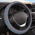 thumbnail image 4 of Kdxio Cute Strawberry Flower Pot Print Elastic Stretch Steering Wheel Cover,Auto Steering Wheel Cover,15 Inch Anti-Slip,Warm in Winter and Cool in Summer,Fit Suvs,Vans Cars,Trucks, 4 of 5