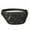 Black Halloween Pumpkin-3, variant on Fanny Pack Black Halloween Pumpkin Faces Waist Pack Bag,Running Cross Bag,Waterproof Large Fanny Packs for Women Men for Travel Running Hiking Cycling