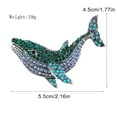 Desertasis women's brooches & pins Fashion Jewelry Diamond Dolphin
