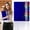 Blue, variant on Clearance Sale! 1PC Multi-Pocket File Organizer, Rainbow Color Data Folder for Paper Storage, ABS, for Office & Home, (32x25cm, Pink)