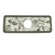 thumbnail image 1 of Alfombrilla para fregadero de cocina, escurridor de fregadero, 38 x 13,8 cm, lavable Estilo D, 1 of 9