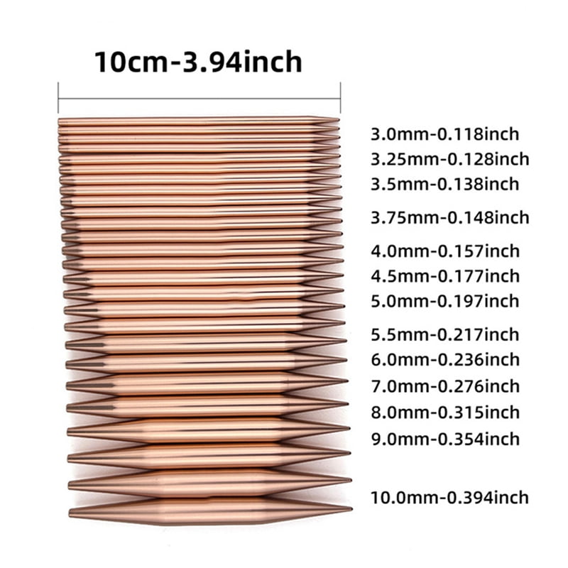 13 Pairs of Interchangeable Circular Knitting Needles Set, Circular Knitting Needles, Kn ma491