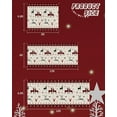 thumbnail image 6 of Christmas Garage Door Banner Cover 6 x 13 ft, Christmas Trees Snowflake Elks Black Red Plaid Buffalo Beige Christmas Garage Door Decorations Christmas Backdrop Decor for Winter New Year Xmas Party, 6 of 6