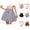 Grey, variant on Tulle Skirts for Women Elastic Waist Ruffled Mesh Puffy Ballet Tutu Skirts 50s Carnival Party Mini Skirt