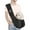 Black#1, variant on Adjustable Soft Pet Papoose Bag Reversible Design for Small Dogs Cats Carrier for Daily Outdoor Use An Excellent Surprise Gift for Active Pet Parents on The Move,Beige One Size