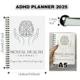 thumbnail image 3 of MOQIN The Mental Health Journal Set Planner Self Care And Relaxation Workbook For Adults : Guided Prompts and Self-Reflection to Reduce Stress and Improve Well-Being, 3 of 9