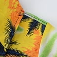 thumbnail image 4 of Birdeem Blouse à Manches Courtes pour Bébé Garçon Imprimé Bord de Mer Tropical Rétro, 4 of 9