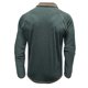 thumbnail image 3 of Blusa y camisa de manga larga con cuello vuelto para hombre, color liso, informal, a la moda, con botones, de poliéster, 3 of 3