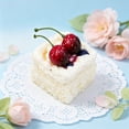 thumbnail image 4 of Artificial French Cake Decor, Realistic Fake Dessert Display Ornament with Lifelike Cream Fruit Design, Mini Cake Decoration for Kitchen Refrigerator Shelf Store Display Home Decor, 4 of 6